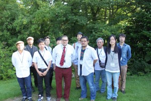 BASC's Nick Lane and Delegates from Rakuno Gakuen University. 