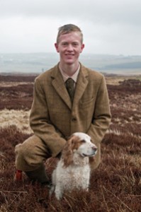 Picture shows a gamekeeping student from Newton Rigg College. 