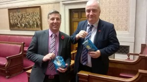 Crisps at Stormont