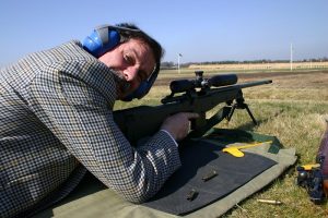 Simon Clarke & Mike Eveleigh - Bisley Rifle Shooting